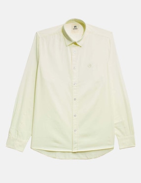 Camisa casual Atonadock de algodón manga larga para hombre