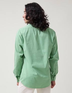 Camisa casual Altonadock de algodón manga larga para hombre
