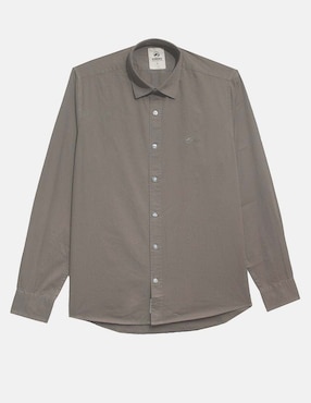 Camisa casual Altonadock de algodón manga larga para hombre