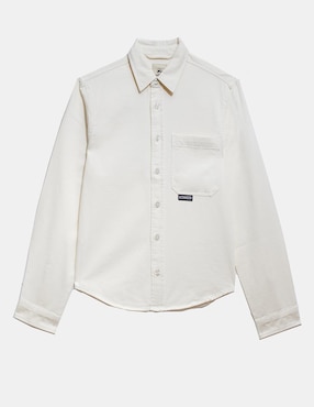 Sobrecamisa casual Altonadock de algodón manga larga para hombre