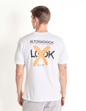 Playera Altonadock cuello redondo para hombre