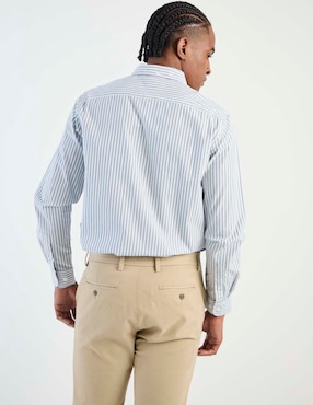 Camisa casual Elemento Uomo de algodón manga larga para hombre
