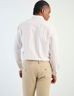 Camisa casual Elemento Uomo de algodón manga larga para hombre