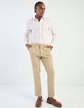 Camisa casual Elemento Uomo de algodón manga larga para hombre