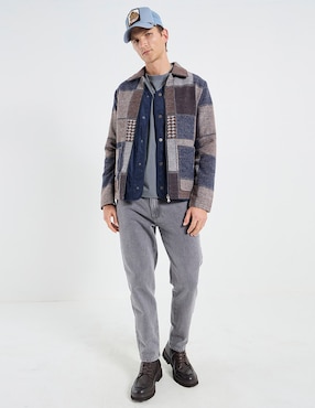 Jeans straight Elemento Uomo lavado medio para hombre