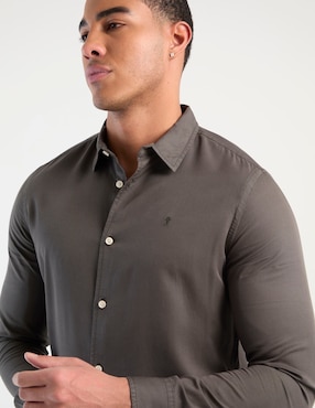 Camisa casual Elemento Uomo manga larga para hombre