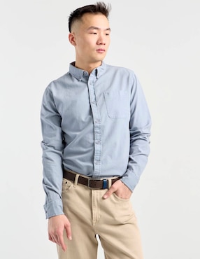 Camisa casual Elemento Uomo manga larga para hombre