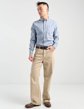 Camisa casual Elemento Uomo manga larga para hombre