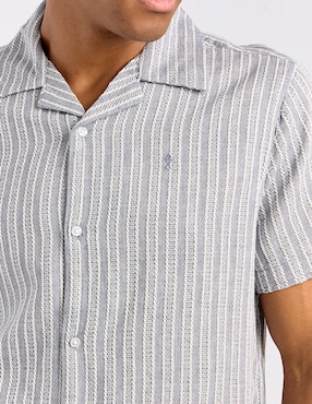 Camisa casual Elemento Uomo de algodón manga corta para hombre