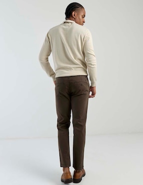 Pantalón casual chino slim Elemento Uomo de algodón para hombre