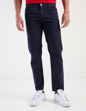 Pantalón chino slim Elemento Uomo de algodón para hombre