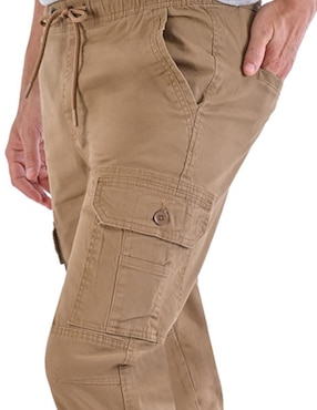 Jogger regular Nyd Cargo bolsillos con solapa para hombre
