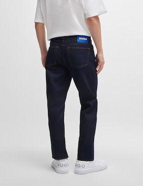 Jeans regular slim Hugo Blue Brody 10 lavado medio para hombre