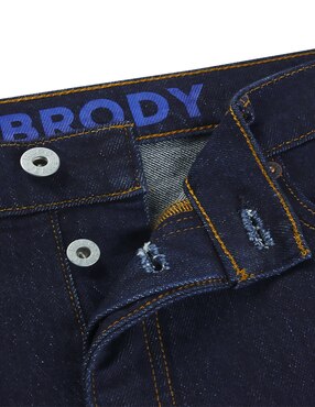 Jeans regular slim Hugo Blue Brody 10 lavado medio para hombre