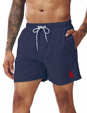 Traje de baño Marinity con bolsillos para hombre