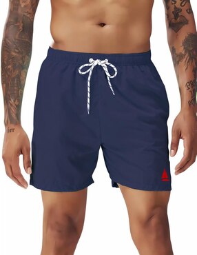 Traje de baño Marinity con bolsillos para hombre