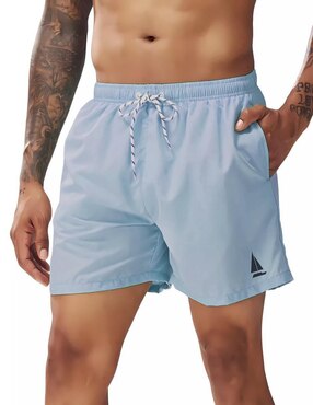 Traje de baño Marinity con bolsillos para hombre