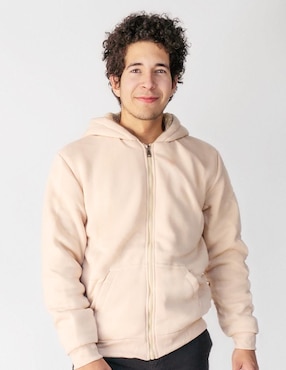 Chamarra casual Ferrato con capucha para hombre