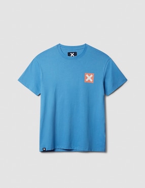 Playera Blue Banana cuello redondo unisex