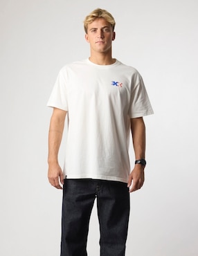 Playera Blue Banana cuello redondo unisex