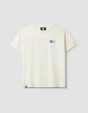 Playera Blue Banana cuello redondo unisex