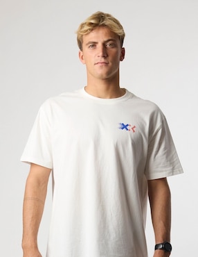 Playera Blue Banana cuello redondo unisex