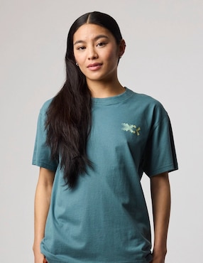 Playera Blue Banana cuello redondo unisex