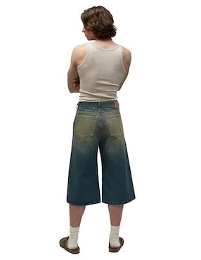Bermuda Mchk de mezclilla para hombre