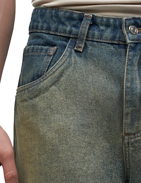 Bermuda Mchk de mezclilla para hombre