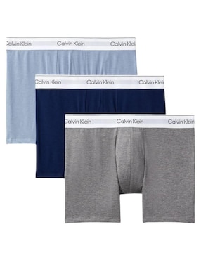 Set de bóxer brief Calvin Klein de algodón para hombre 3 piezas