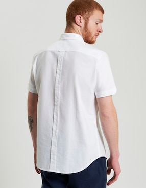 Camisa casual Ben Sherman de algodón manga corta para hombre