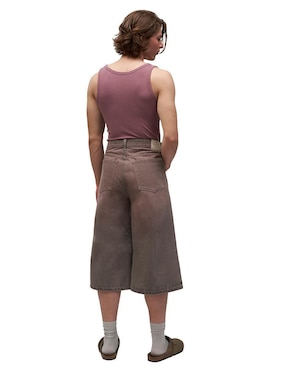 Bermuda Mchk de mezclilla para hombre