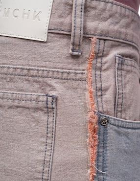 Jeans regular straight Mchk lavado claro para hombre