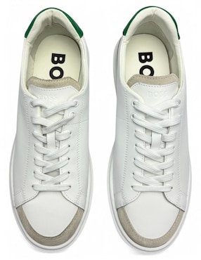 Tenis de piel Boss para hombre