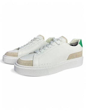 Tenis de piel Boss para hombre