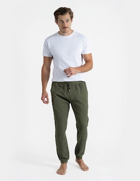 Jogger regular 98 Coast Av con bolsillos para hombre