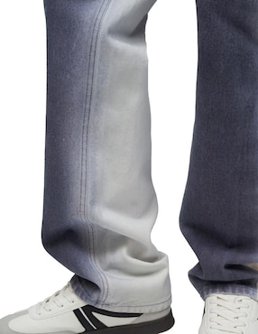 Jeans straight Mchk lavado bitono para hombre