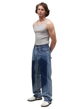 Jeans slim Mchk 8087 lavado medio para hombre