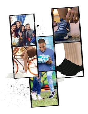 Set de tín invisible Specialized Socks de algodón para hombre 6 pares
