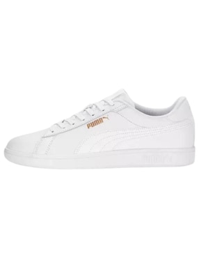 Tenis de piel para hombre