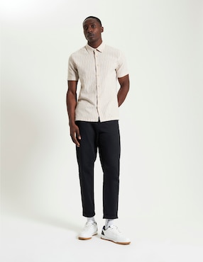 Camisa casual Ben Sherman de algodón manga corta para hombre