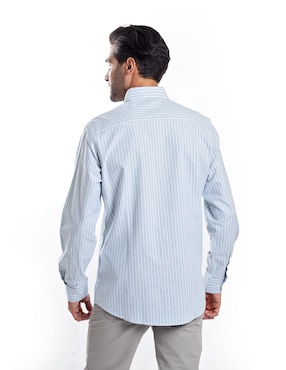 Camisa casual Kenneth Cole manga larga para hombre