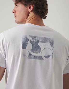 Playera Scotta cuello redondo para hombre