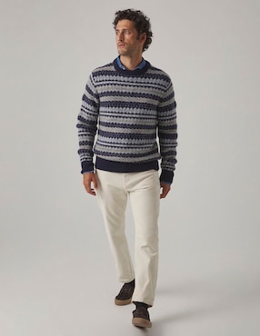 Suéter Scotta cuello redondo para hombre