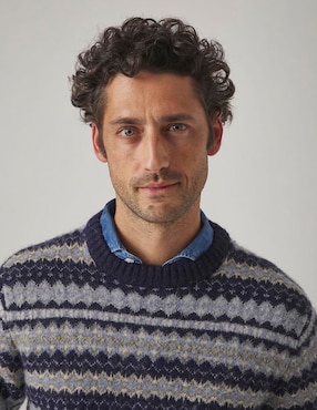 Suéter Scotta cuello redondo para hombre
