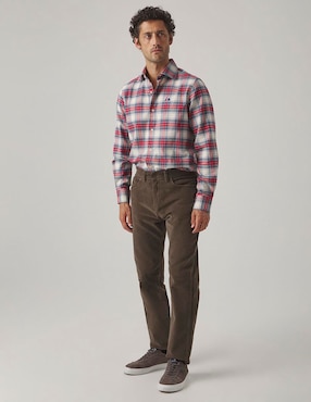 Pantalón slim Scotta de algodón para hombre