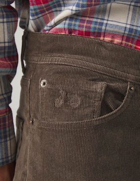 Pantalón slim Scotta de algodón para hombre