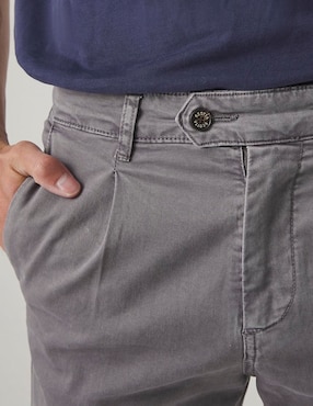 Pantalón regular Scotta de algodón para hombre