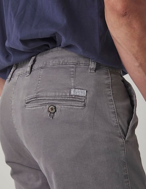 Pantalón regular Scotta de algodón para hombre