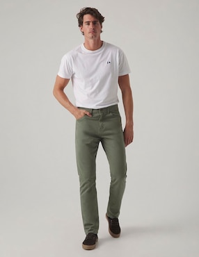 Pantalón skinny Scotta de algodón para hombre